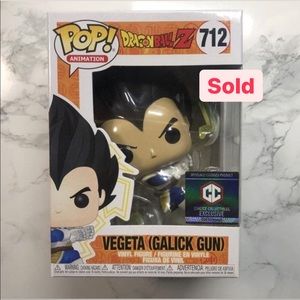 SOLD - Funko Pop! Dragonball Z - Vegeta (Galick Gun)